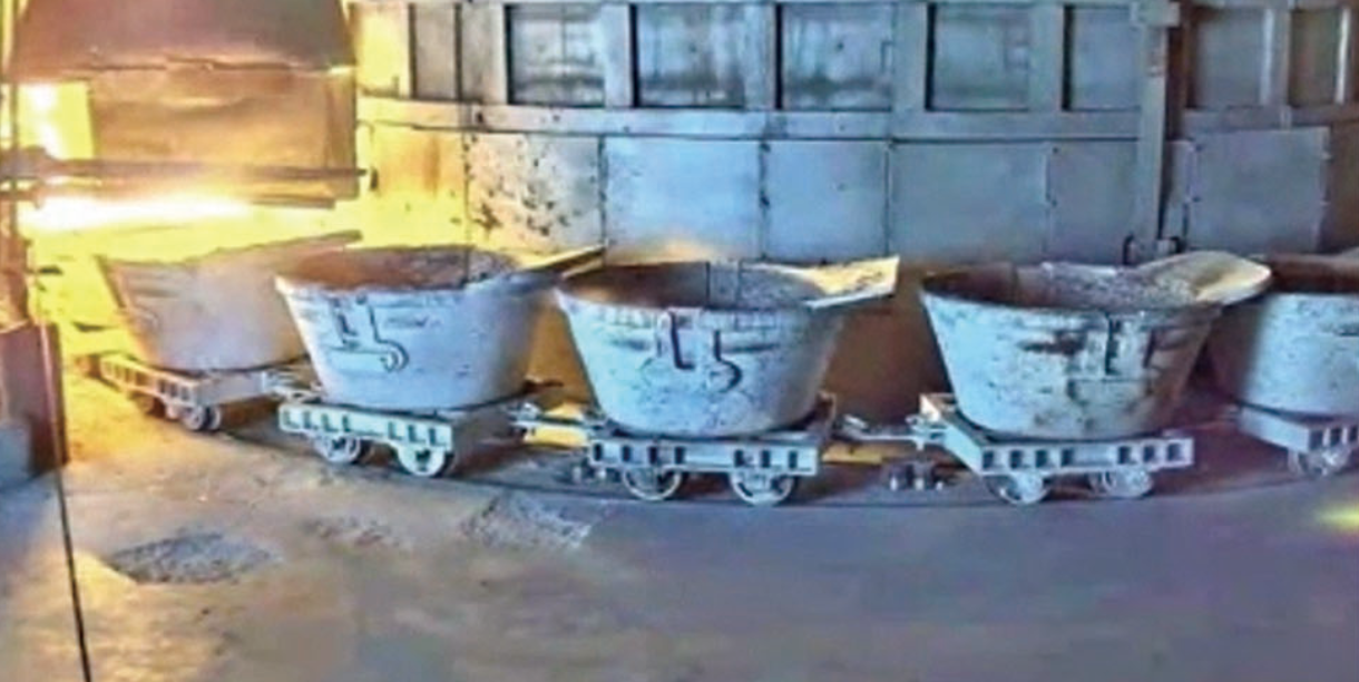 電石車(chē)間拉鍋智能化升級(jí)